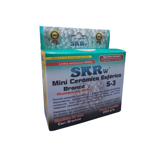 CERAMICA BIO ESFERA SKRw 10MM BRANCA 200G