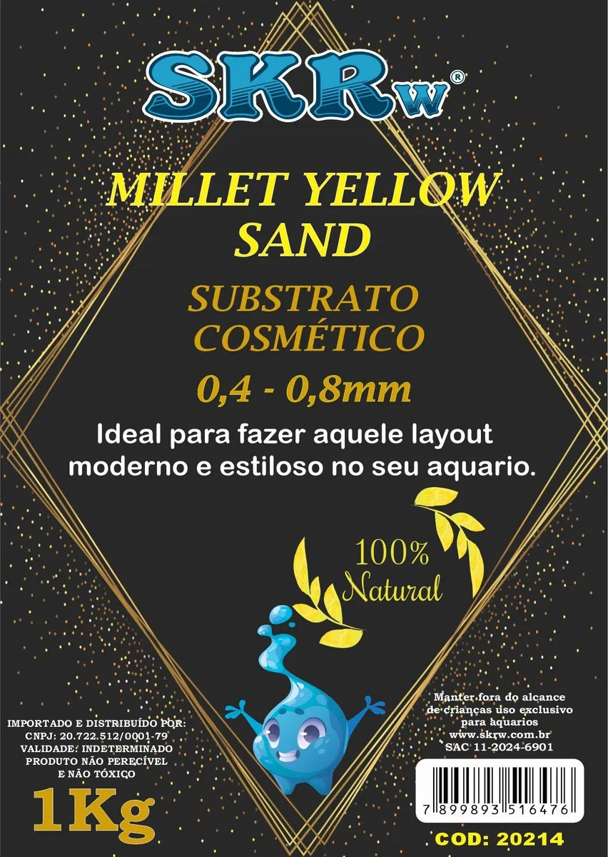SKRw SUBST.COSMETICO MILLET YELLOW 0,4 A 08MM KL