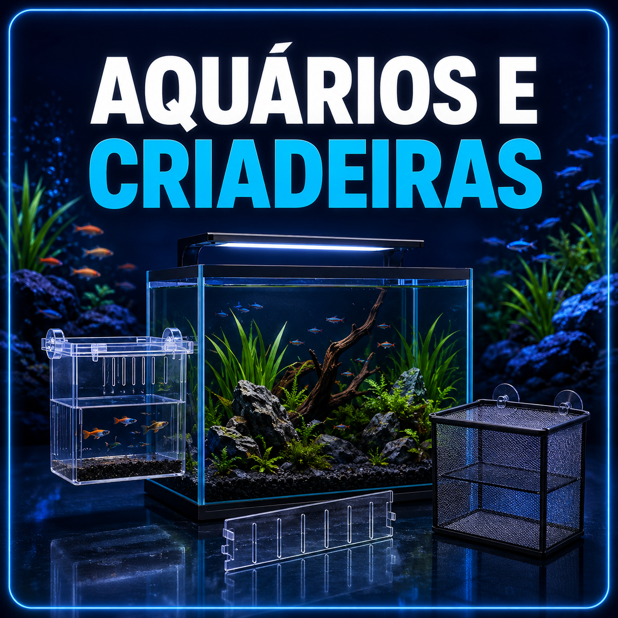 Aquários e Criadeiras