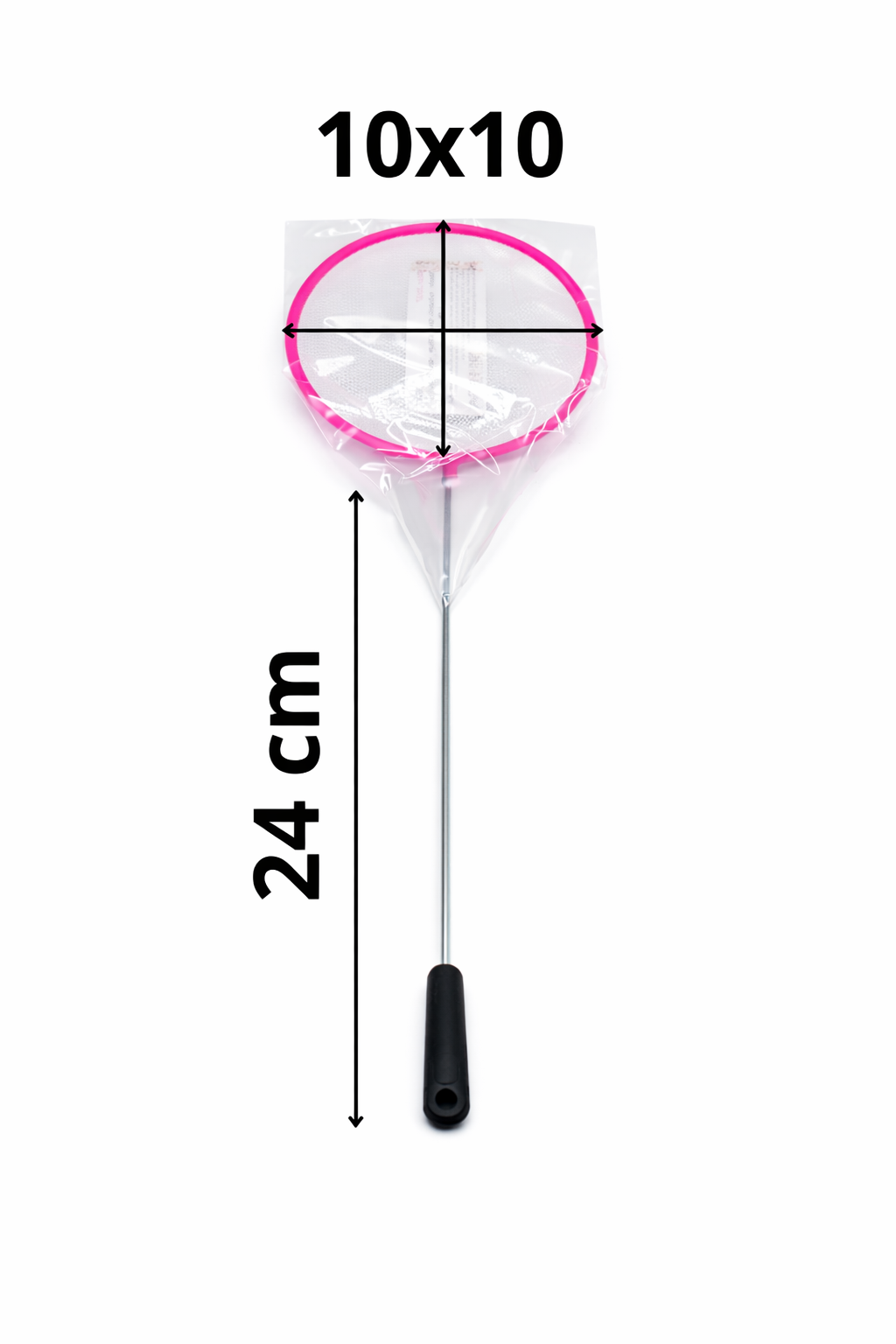 SKRw REDE P/ AQUARIO REDONDA RASA  9,5CM CABO 24MC