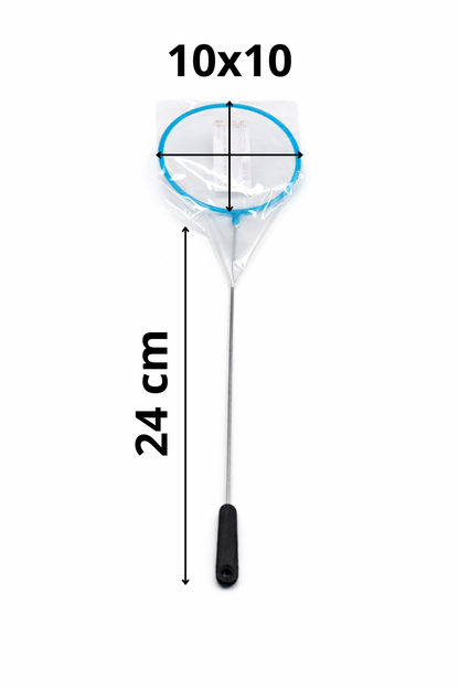 SKRw REDE P/ AQUARIO REDONDA RASA  9,5CM CABO 24MC