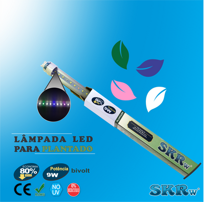 SKRw LAMPADA DE LED TUBOL.T8  9W 60CM
