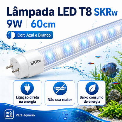 SKRw LAMPADA DE LED TUBOL.T8  9W 60CM