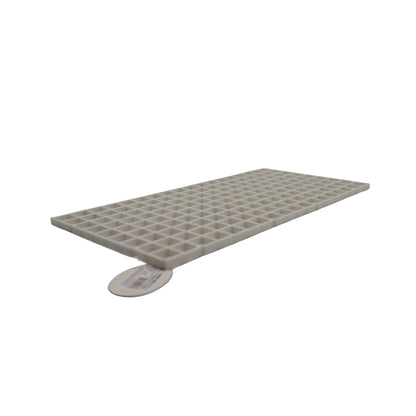 COLMEIA PLASTICA FURO 15MM 15X30CM C/ 8 BRANC SKRw
