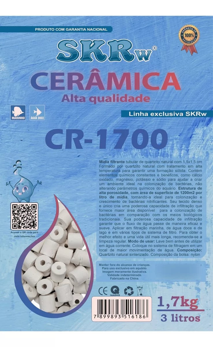 SKRw CERAMICA  CILINDR.15X15 CR- 1700 - 1.7K - 3LT