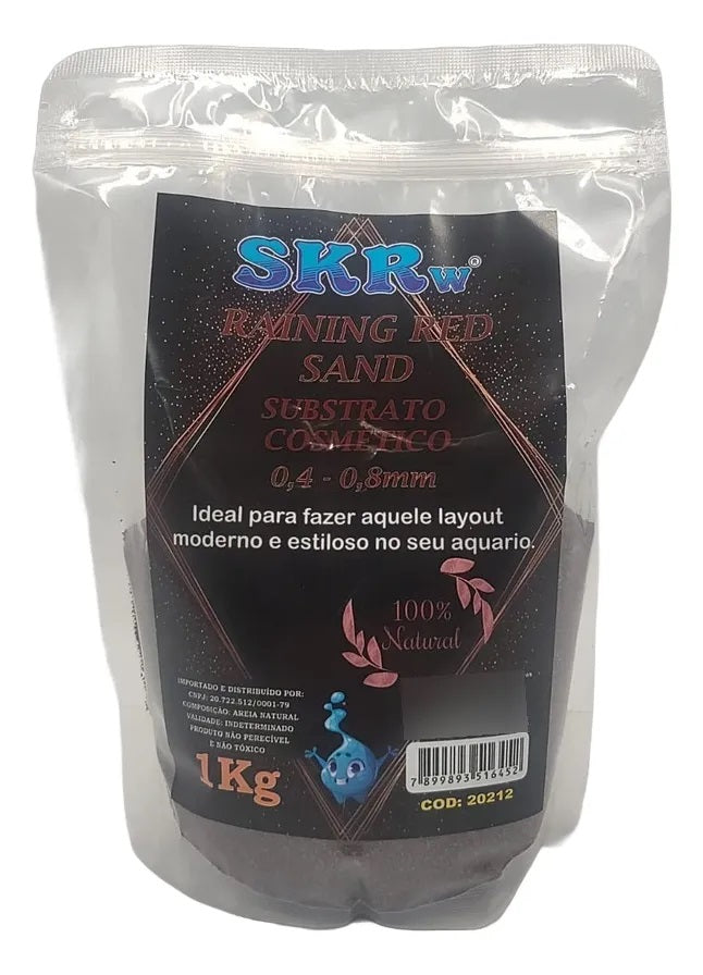 SKRw SUBST.COSMETICO RAINING RED SAND 0,4 A 0,8 KL