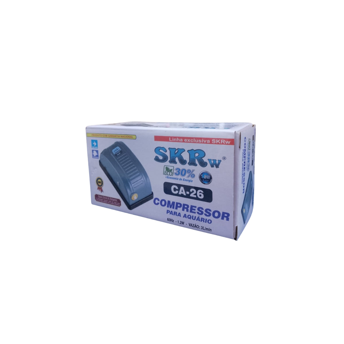 COMPRESSOR CA-26 SKRw 1 SAIDA 3L/M 1,2W 127V