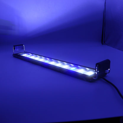 SKRw LUMINARIA LED BLACK SLIM 30 a 35CM 9W AZ/BR BV