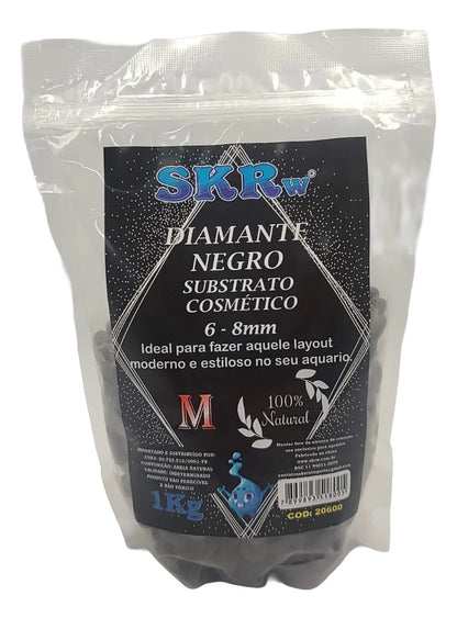 SKRw SUBST.COSMETICO DIAMANTE NEGRO  6-8 MM - KL