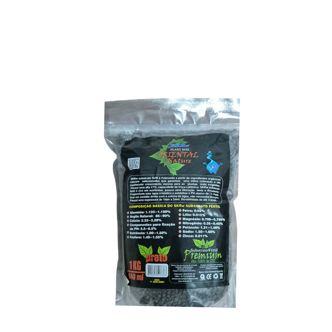 SKRw SUBSTRATO FERTIL PLANT SOIL PRETO  1.0K 0.840