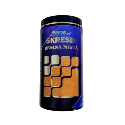 RESINA MISTA 40% CATIÔNICA 60% ANIÔNICA 1LT/700ML SKRESIN SKRw