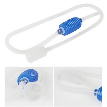 SIFAO PARA LIMPEZA DE AQUARIOS C/ VALVULA MANUAL SKRw  SF-30