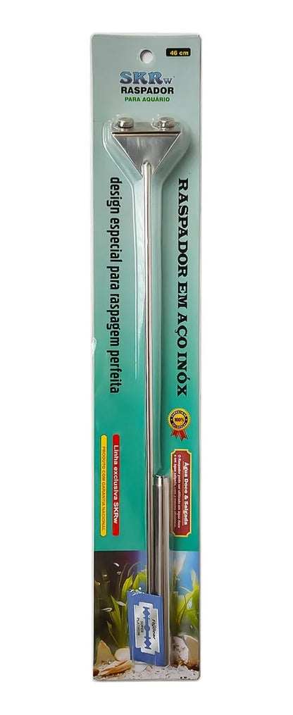 RASPADOR ALGAS INOX  LAMINA+PROLON SKRw 46CM