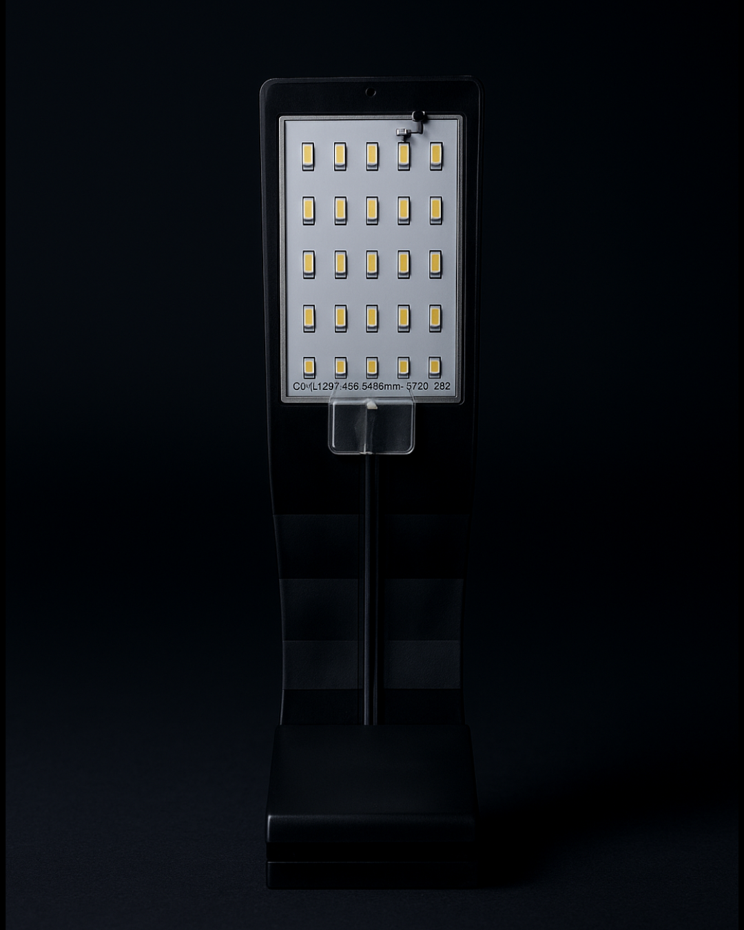 LUMINÁRIA M-280 RGB BRANCA 9W - PRETA BIV SKRw