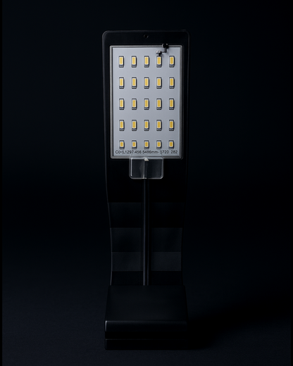 LUMINÁRIA M-280 RGB BRANCA 9W - PRETA BIV SKRw