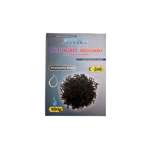 CARVAO ATIVADO PELET SKRw COM BOLSA 500G