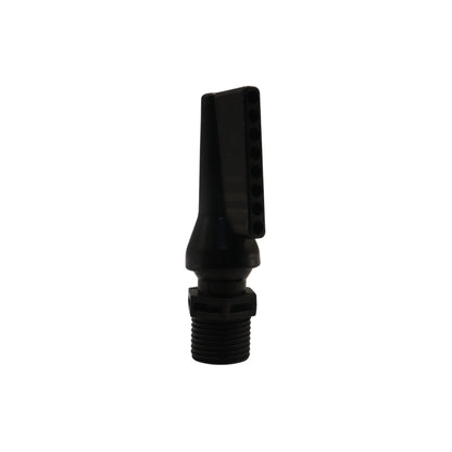 DIRECIONADOR DE FLUXO DE ÁGUA | LOC LINE 1/2'' BICO DE PATO + NIP PRETO SKRw