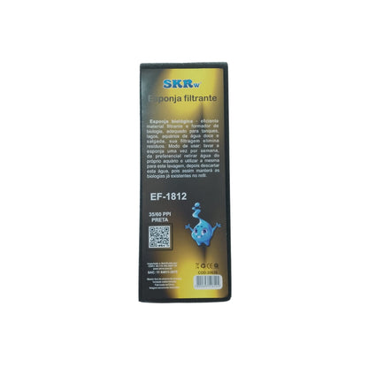 ESPONJA BIOLOGICA SKRw 32X12 35/60PPI PRETA