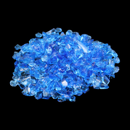 ENFEITE DE VIDRO CEU AZUL 200G SKRw