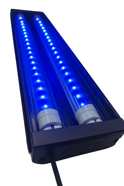 Luminária Skrw Com 2 Lampadas Azul - 55-70cm