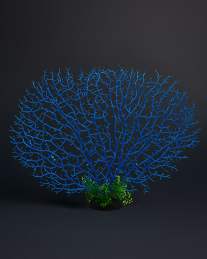PLANTA ARTIFICIAL CORAL AZUL 30X25CM SKRw