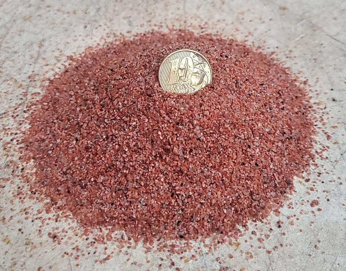 SKRw SUBST.COSMETICO AGATE RED SAND 0,4 A 0,8 KL