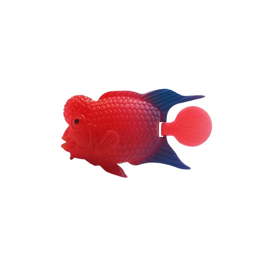 PEIXE FLUTUANTE FLOWERHORN VERMELHO/AZUL SKRw