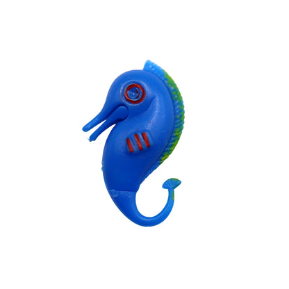 PEIXE FLUTUANTE CAVALO MARINHO AZUL SKRw