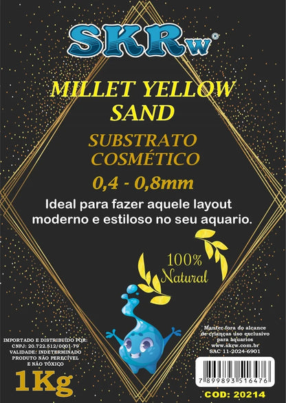 SKRw SUBST.COSMETICO MILLET YELLOW 0,4 A 08MM KL