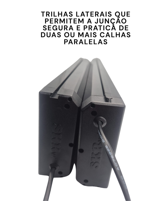 Luminária Skrw - com 2 Lâmpadas, Azul E Branca 55-70cm