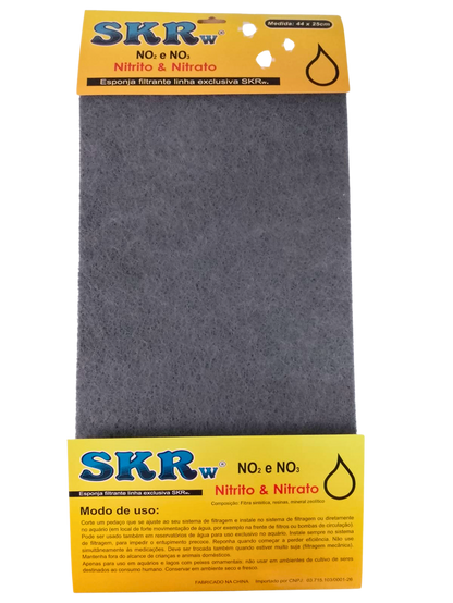 ESPONJA FILTRANTE REMOVE NITRITO SKRw 44X25CM