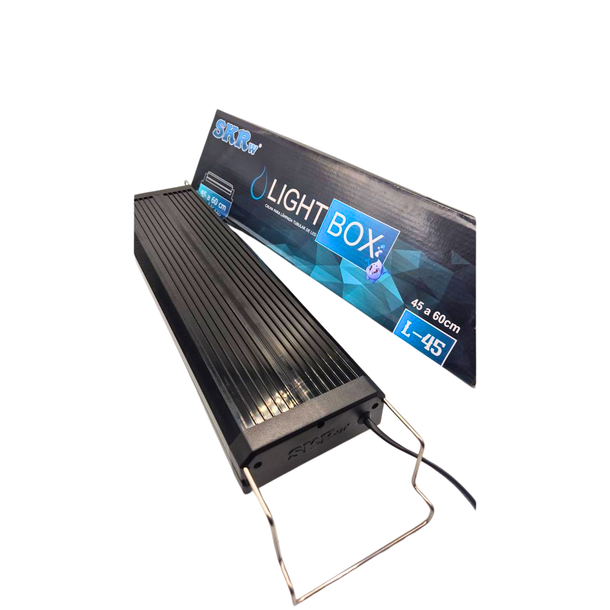 Luminária SKRw L-45 com 2 Lâmpadas Azul e Branca - 45 a 60 cm