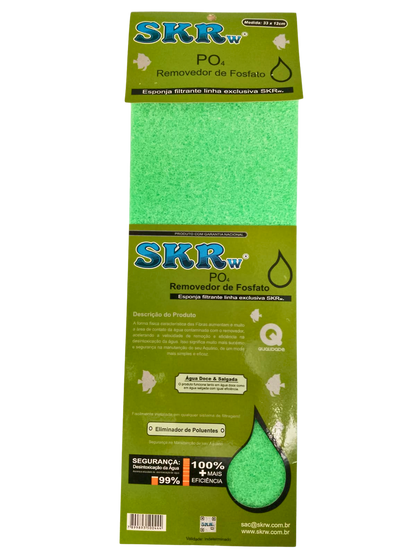SKRw ESPONJA FILTRANTE REMOVE FOSFATO   33X12CM