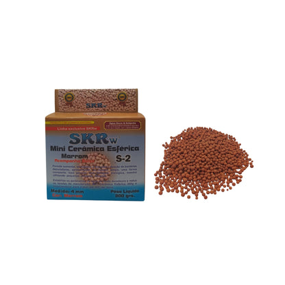 SKRw CERAMICA S-2 BIO ESFERA 4MM MARROM  300G