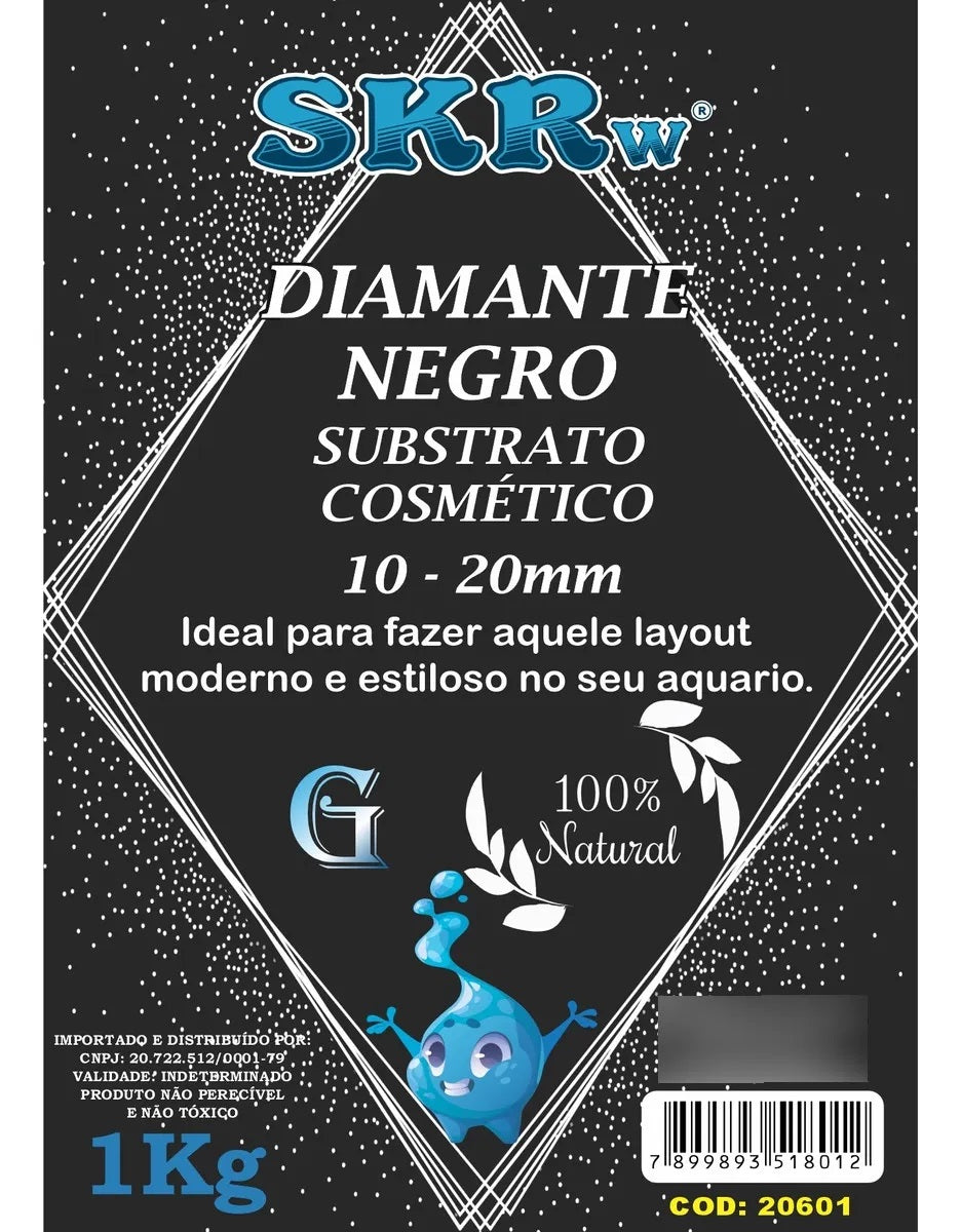 SKRw SUBST.COSMETICO DIAMANTE NEGRO 10-20 MM - KL