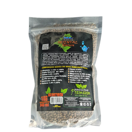 SKRw SUBSTRATO FERTIL PLANT SOIL MARROM 1 KILO
