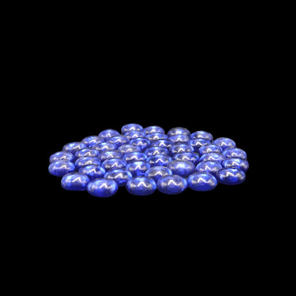 SKRw ENFEITE DE VIDRO BRILHANTE AZUL 200G