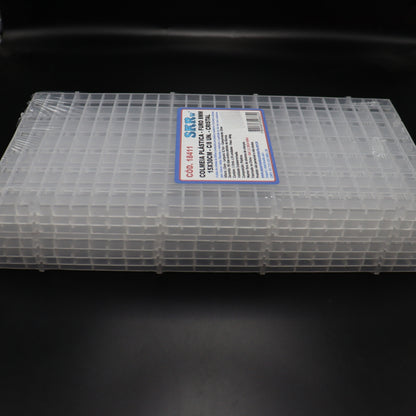COLMEIA PLASTICA FURO 8MM 15X30CM C/ 8 BRANC SKRw