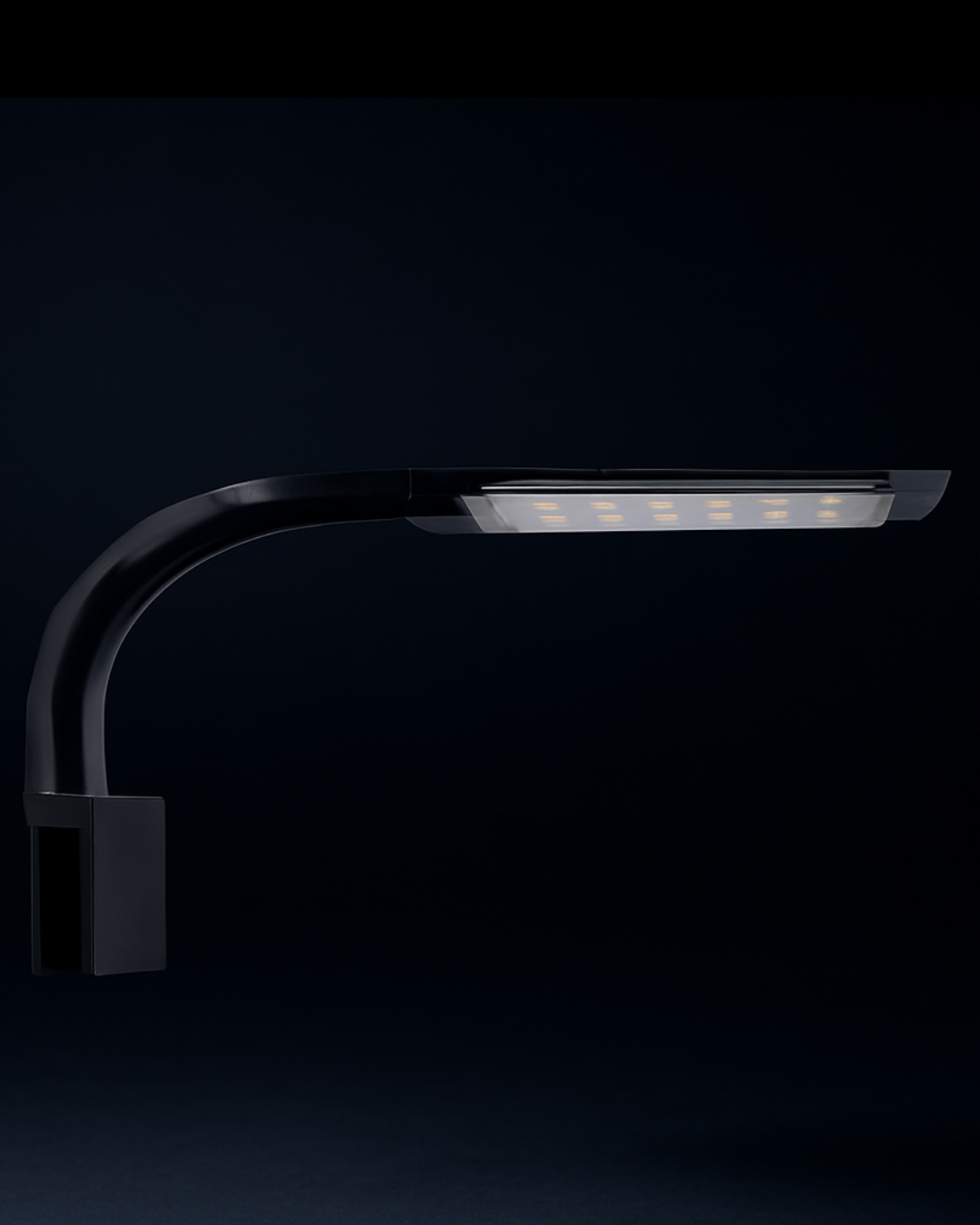LUMINÁRIA M-280 RGB BRANCA 9W - PRETA BIV SKRw