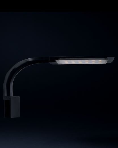 LUMINÁRIA M-280 RGB BRANCA 9W - PRETA BIV SKRw