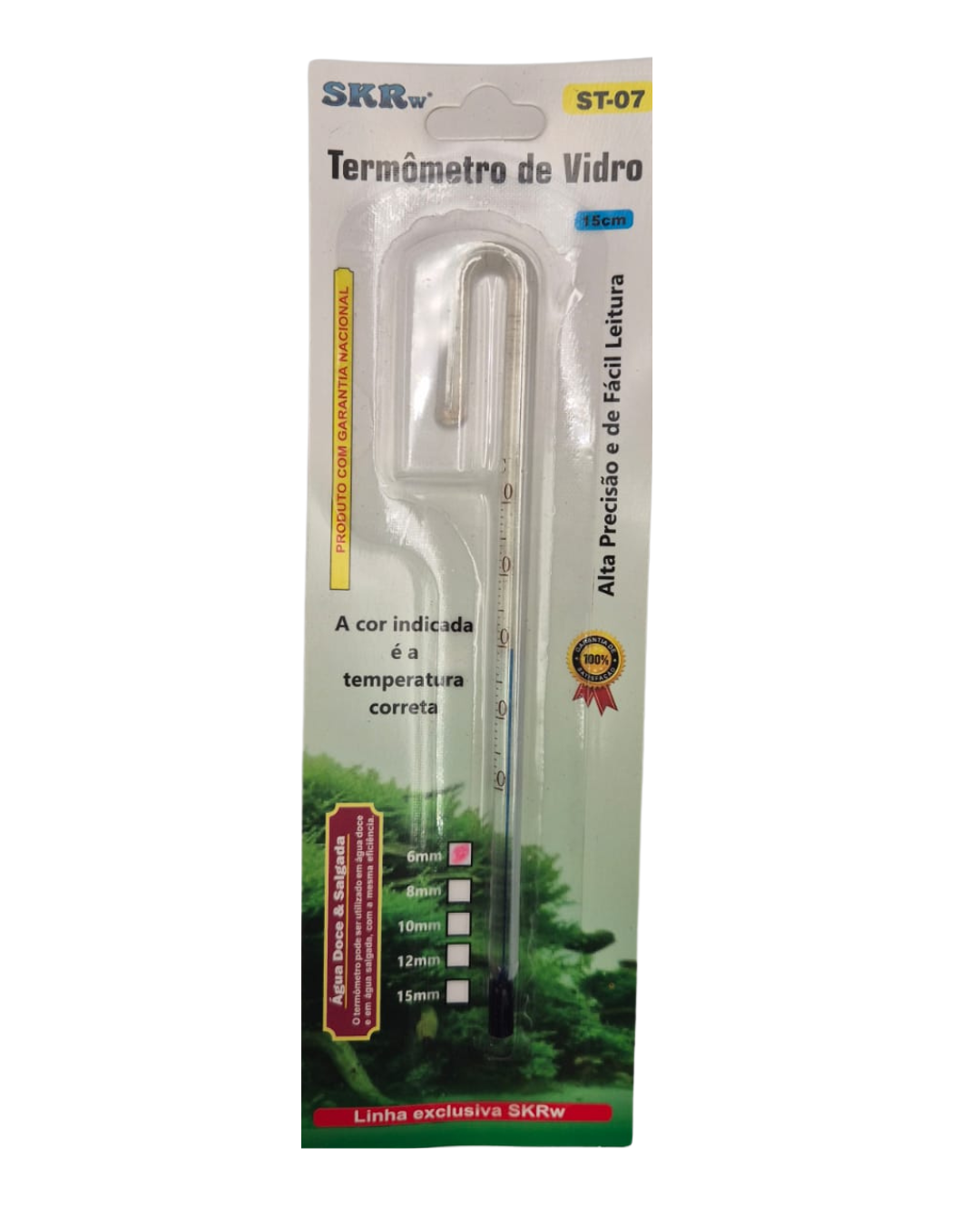 SKRw TERMOMETRO ST-07 DE PENDURAR ATE 10MM - 15CM