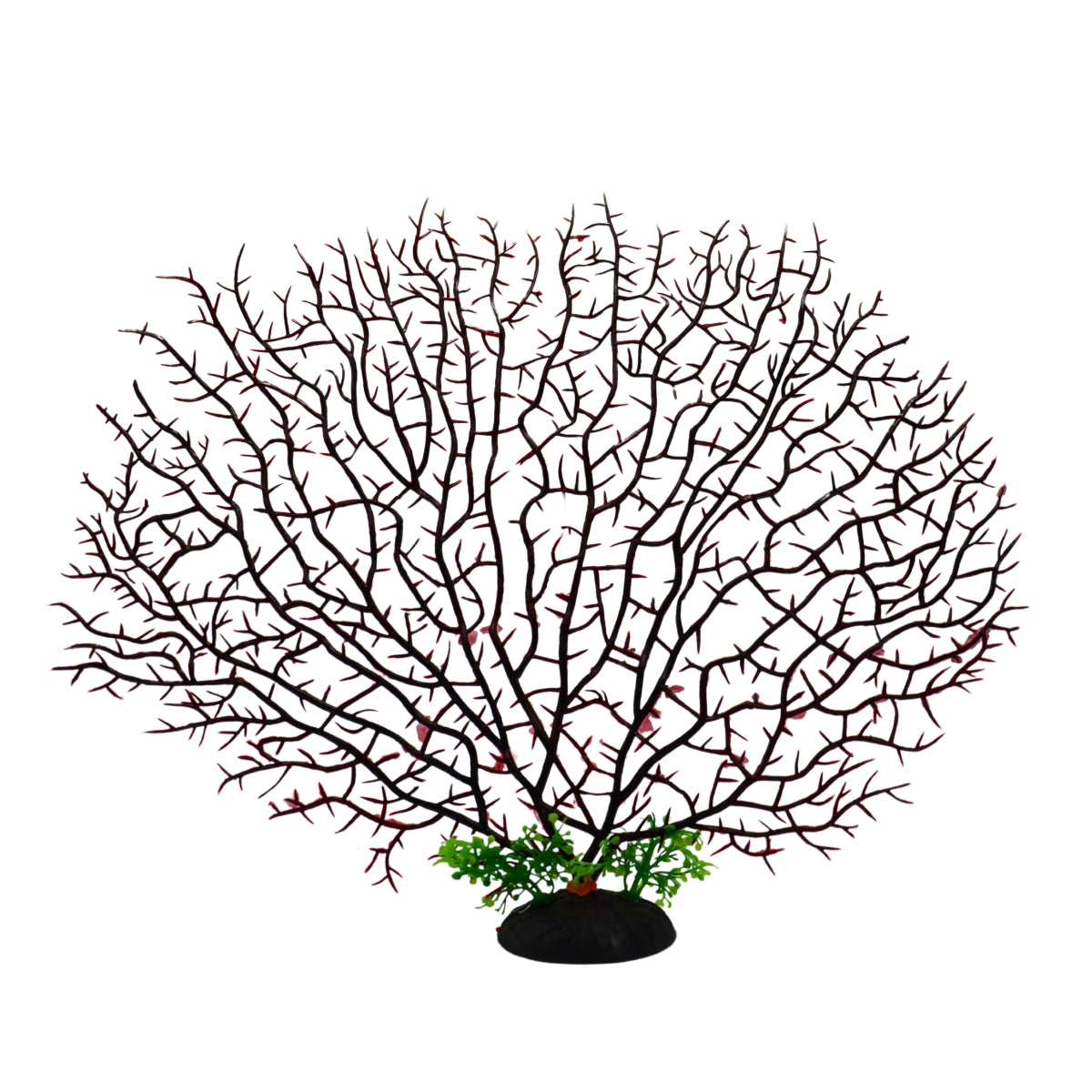 PLANTA ARTIFICIAL CORAL MARROM 30X25CM SKRw