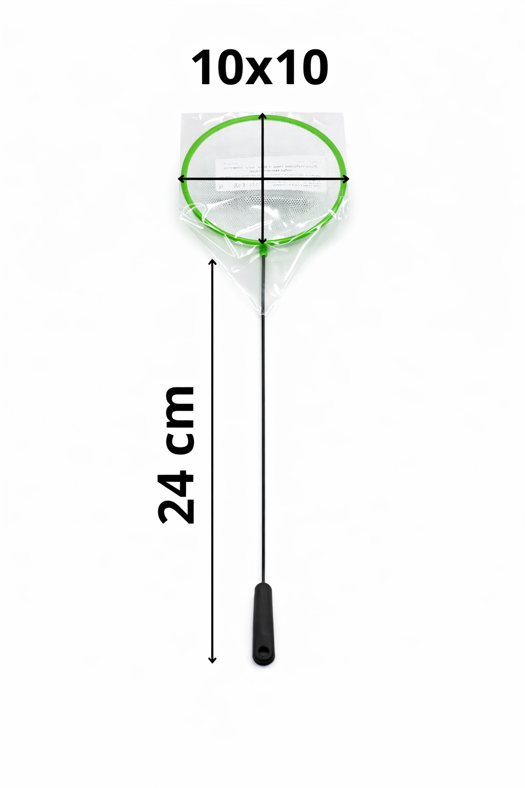 SKRw REDE P/ AQUARIO REDONDA RASA  9,5CM CABO 24MC